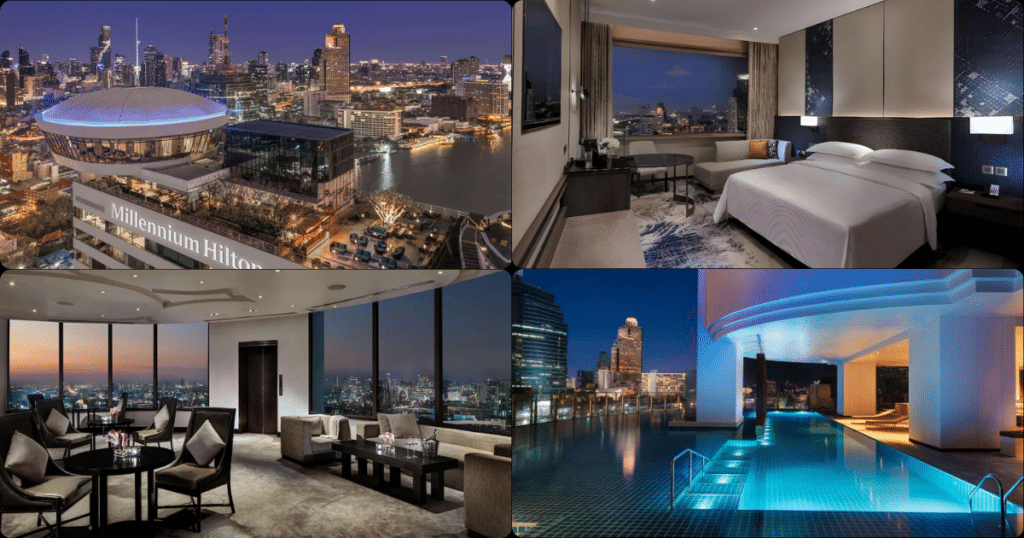 โรงแรมมิลเลนเนียม ฮิลตัน กรุงเทพ (Millennium Hilton Bangkok)